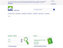 Tablet Screenshot of hollu.com